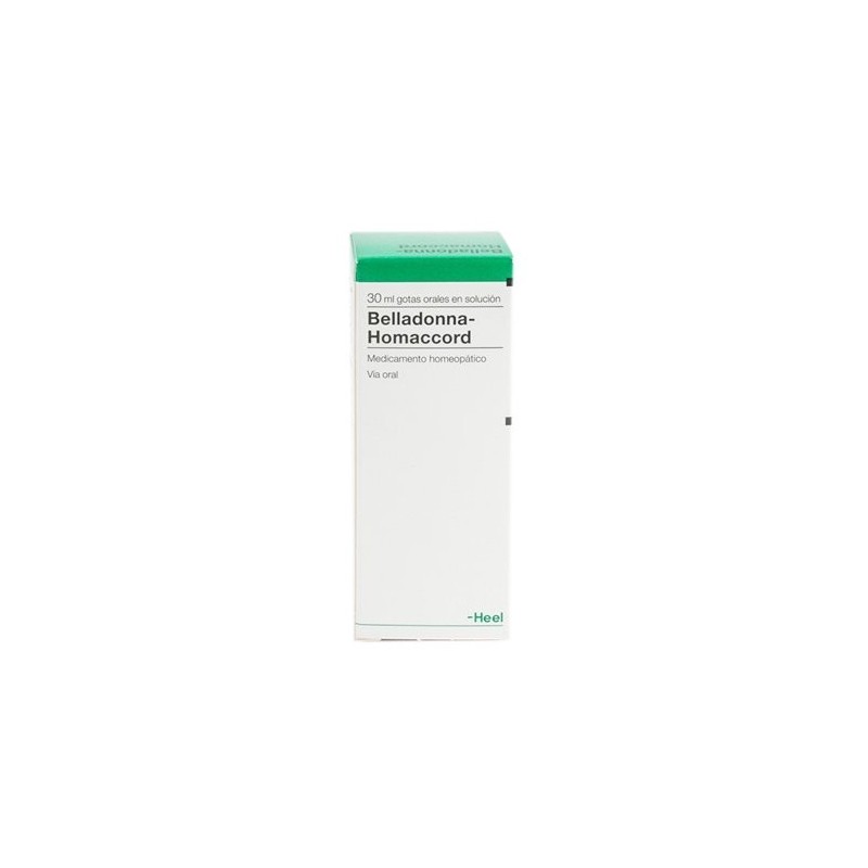 Heel Belladonna Homaccord Gotas 30ml | Farmacia Tuset