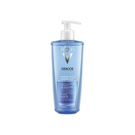 Vichy Dercos Champú Mineral Suave 400ml | Farmacia Tuset