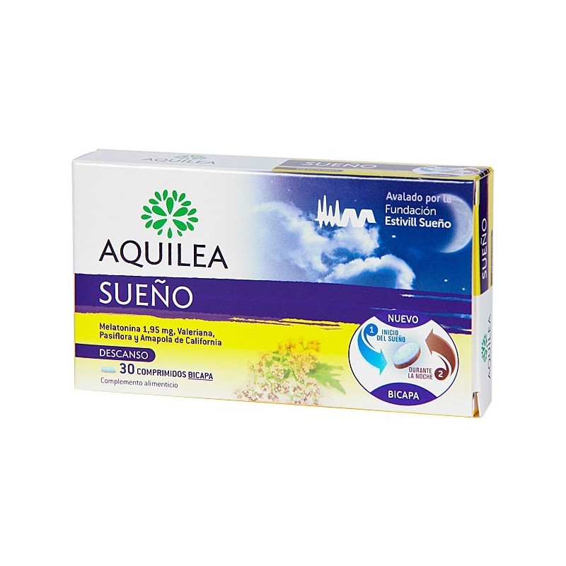 Aquilea Sueño 30 comprimidos Bicapa | Farmacia Tuset