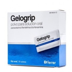 Gelogrip Polvo Solución Oral 10 sobres | Farmacia Tuset