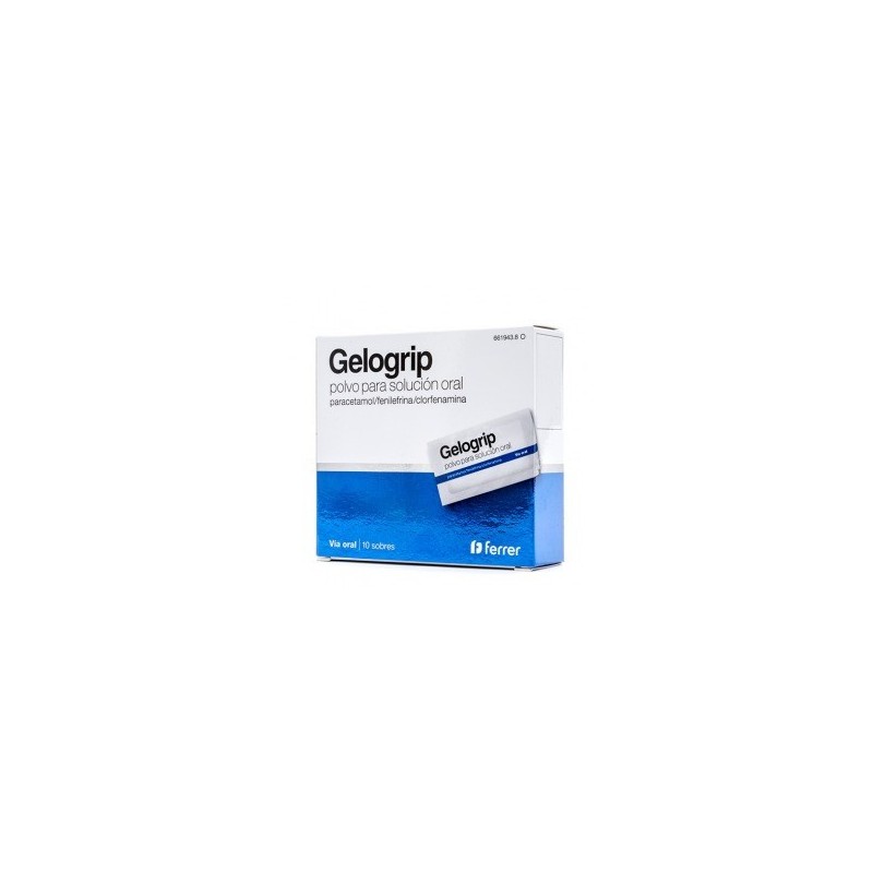 Gelogrip Polvo Solución Oral 10 sobres | Farmacia Tuset
