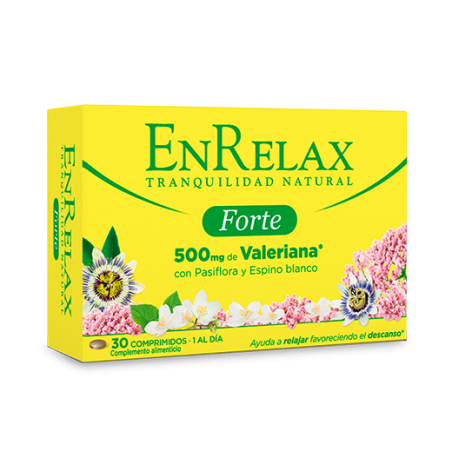 EnRelax Forte 30 comprimidos | Farmacia Tuset