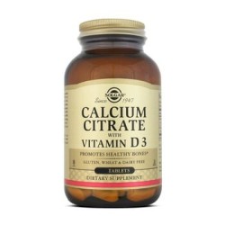 Solgar Citrato de Calcio + Vitamina D3 (60 comp.) | Farmacia Tuset