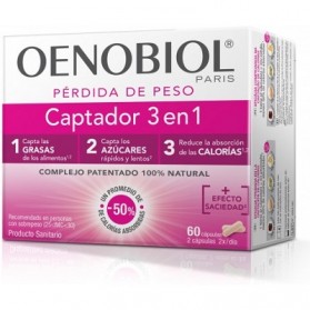Oenobiol Captador 3 en 1 (60 cápsulas) | Farmacia Tuset