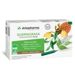 Arkopharma Quema Grasa Concentrado Plus  (20 ampollas) | Farmacia Tuset