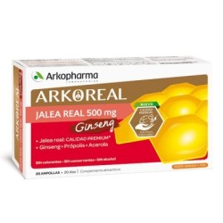 Arkopharma Arkoreal Jalea Real + Ginseng (20 amp) | Farmacia Tuset