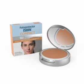 Isdin Fotoprotector Compact FPS 50 Color Bronce (10 gr) | Farmacia Tuset