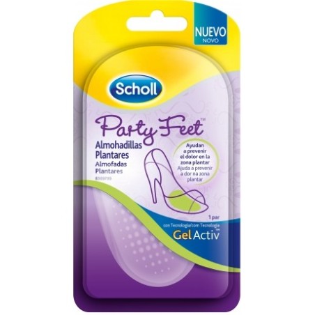 DR SCHOLL PARTY FEET ALMOHADILLAS PLANTARES 1 PAR| Farmacia Tuset