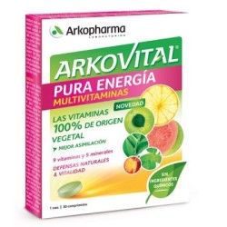 Arkopharma Arkovital Pura Energía (30 comp) | Farmacia Tuset