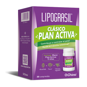 Lipograsil Clásico Plan Activa (50 comprimidos) | Farmacia Tuset