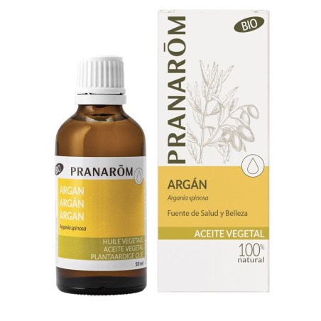 Pranarom Aceite Vegetal Argán Bio (50 ml) | Farmacia Tuset