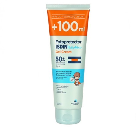 Isdin Padiatrics Fotoprotector Gel Crema FPS 50 (250 ml) | Farmacia Tuset