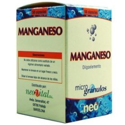 Manganeso Neo 50 cápsulas | Farmacia Tuset