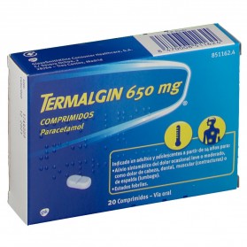 Termalgin 650 mg (20 comprimidos) | Farmacia Tuset