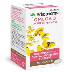 Arkopharma Arkocápsulas Omega 3 (100 cáps) | Farmacia Tuset