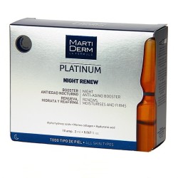 Martiderm Platinum Night Renew (10 ampollas) | Farmacia Tuset