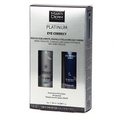 Martiderm Platinum Eye Correct (10 ml + 10 ml) | Farmacia Tuset