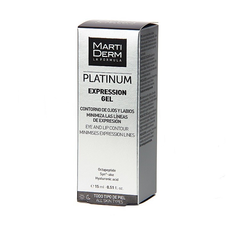 Martiderm Platinum Expression Gel (15 ml) | Farmacia Tuset