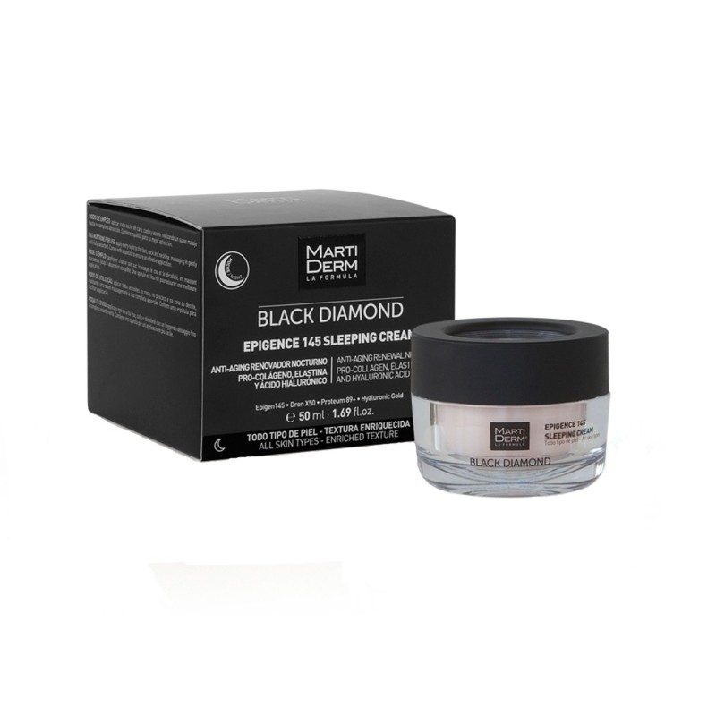 Martiderm Black Diamond Epigence 145 Sleeping Cream (50 ml) | Farmacia Tuset