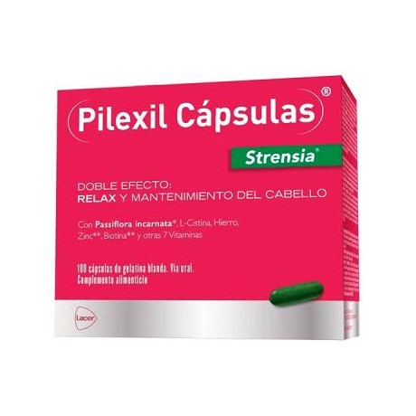 Pilexil Strensia (100 cápsulas) | Farmacia Tuset