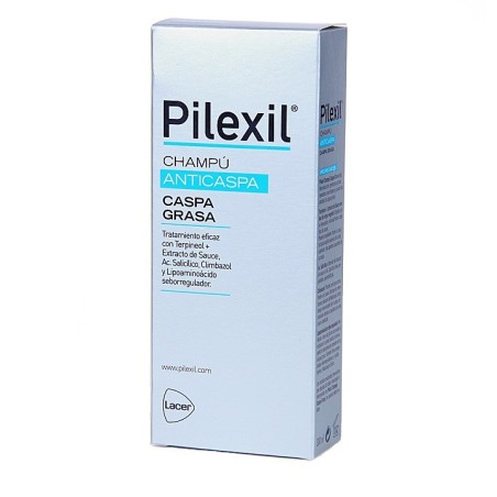 Pilexil Champú Anticaspa Caspa Grasa (300 ml) | Farmacia Tuset