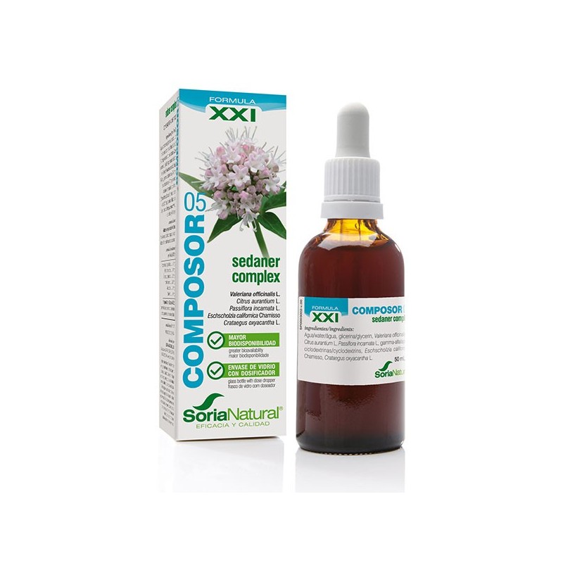 Soria Natural Composor 05 Sedaner Complex s.XXI (50 ml) | Farmacia Tuset