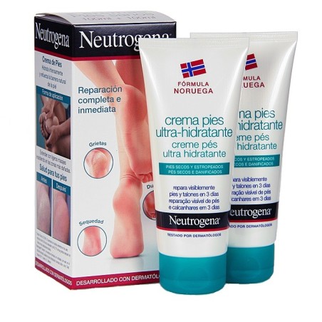 Neutrogena Crema Pies Ultrahidratante Duplo (100 ml + 100 ml) | Farmacia Tuset