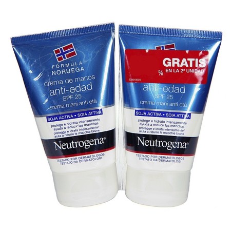 Neutrogena Crema de Manos Antiedad Duplo (2x50 ml) | Farmacia Tuset