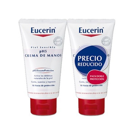 Eucerin pH5 Crema de Manos Pack (2 x 75 ml) | Farmacia Tuset