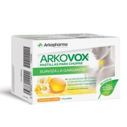 Arkovox Pastillas para Chupar Miel Limón (24 pastillas) | Farmacia Tuset