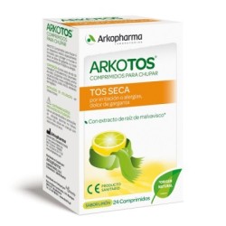 Arkopharma Arkotos Seca Limón (24 comprimidos) | Farmacia Tuset