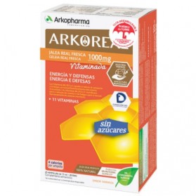 Arkopharma Arkoreal Jalea Real Vitaminada Light 1000 mg (20 amp) | Farmacia Tuset