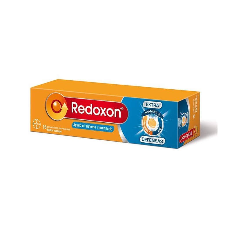 Redoxon Extra Defensas (15 comp. efervescentes) | Farmacia Tuset