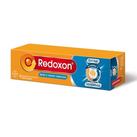 Redoxon Extra Defensas (15 comp. efervescentes) | Farmacia Tuset