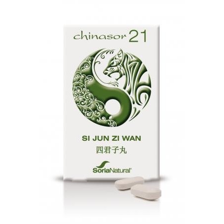 Soria Natural Chinasor 21 Si Jun Zi Wan (30 comprimidos) | Farmacia Tuset