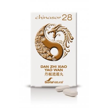 Soria Natural Chinasor 28 Dan Zhi Xiao Yao Wan | Farmacia Tuset