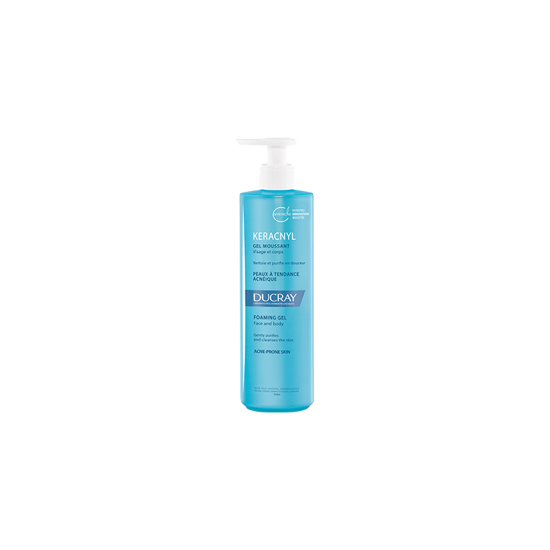 Ducray Keracnyl Gel Limpiador (400 ml) | Farmacia Tuset