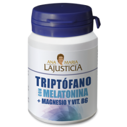 Ana Maria Lajusticia - Triptófano con Melatonina + Magnesio + Vit. B6 (60 comp) | Farmacia Tuset