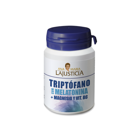 Ana Maria Lajusticia - Triptófano con Melatonina + Magnesio + Vit. B6 (60 comp) | Farmacia Tuset