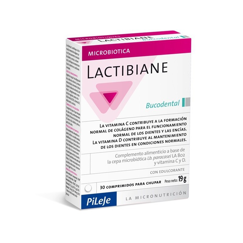 Pileje Lactibiane Bucodental (30 comp) | Farmacia Tuset