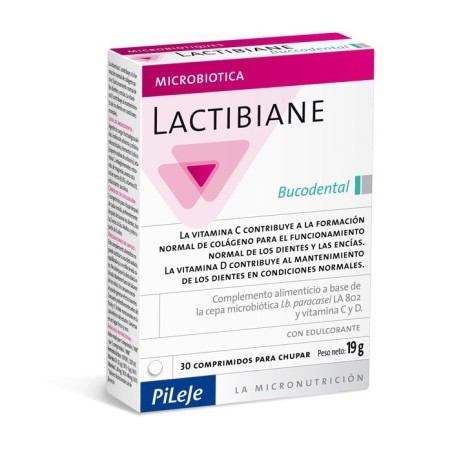 Pileje Lactibiane Bucodental (30 comp) | Farmacia Tuset