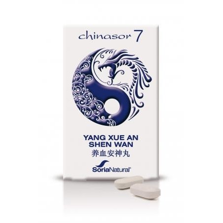 Soria Natural Chinasor 07 Yang Xue An Shen Wan | Farmacia Tuset