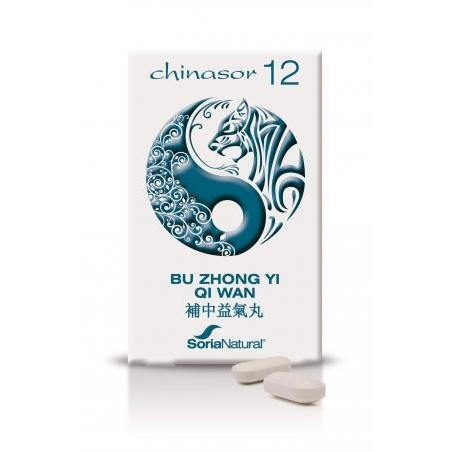 Soria Natural Chinasor 12 Bu Zhong Yi Qi Wan | Farmacia Tuset