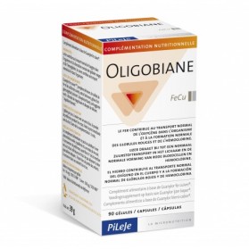Pileje Oligobiane FeCu (90 cápsulas) | Farmacia Tuset