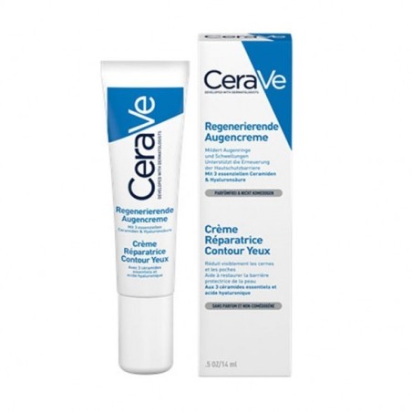 Cerave crema reparadora contorno de ojos | Farmacia Tuset