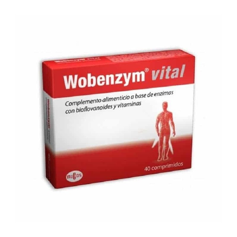Wobenzym Vital (40 comprimidos) | Farmacia Tuset