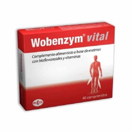 Wobenzym Vital (40 comprimidos) | Farmacia Tuset