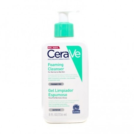 Cerave gel espumoso 236ml. | Farmacia Tuset