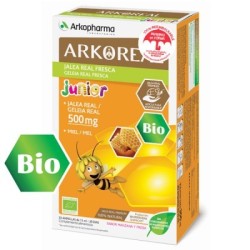 Arkoreal jalea real junior 500mg. 20 ampollas.Farmacia Tuset