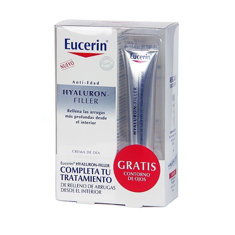 Eucerin Hyaluron-Filler Crema Día Piel Normal-Mixta (50 ml) + REGALO | Farmacia Tuset